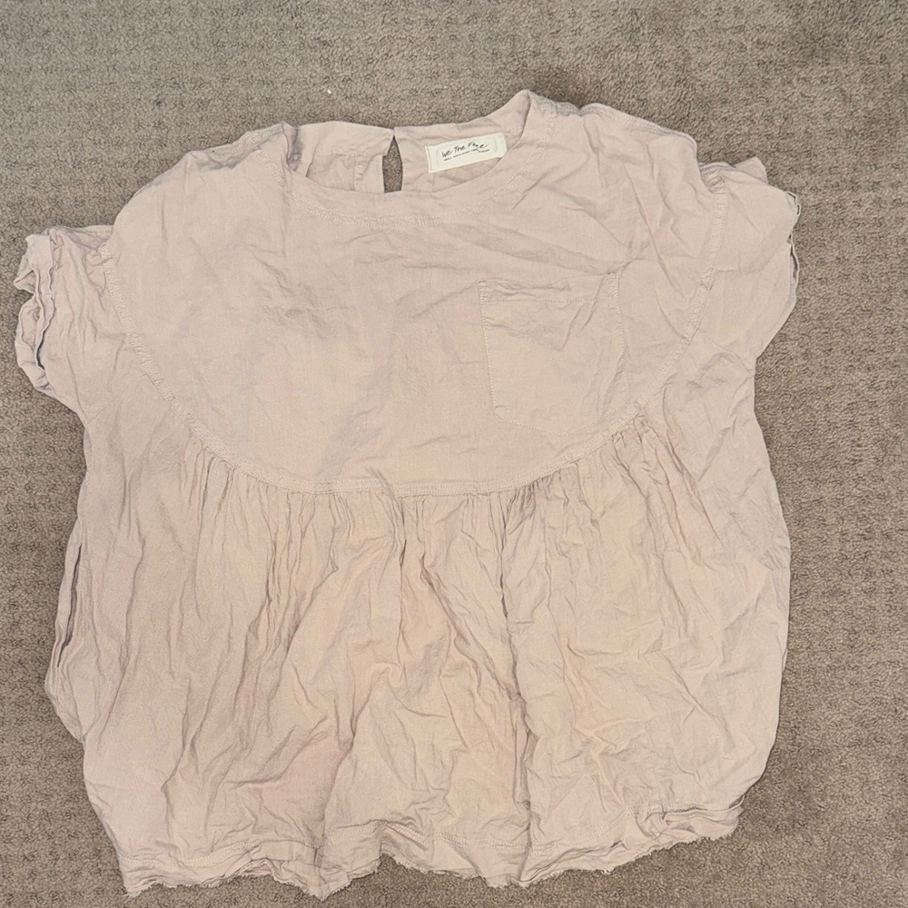 We The Free Soft Pink Top